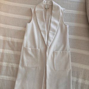 JOIE Open Front Duster | Sleeveless Cardigan